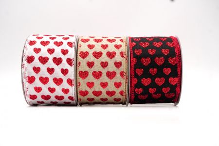 Cinta de alambre con corazones brillantes para San Valentín - Cinta de alambre con corazones brillantes para San Valentín